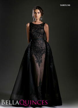 5246 prom dress black bella quinces photography