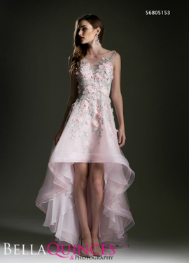 5153 prom dress blush bella quinces photography