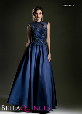 5175 prom dress navy bella quinces photography