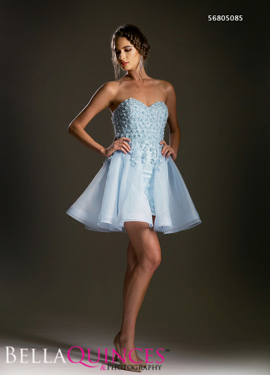 5085 prom dress blue bella quinces photography