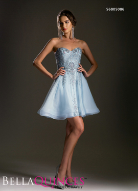 5086 prom dress blue bella quinces photography