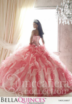 26807 coral nude quinceanera collection bellaquinces photography