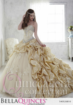 26810 gold quinceanera collection bellaquinces photography
