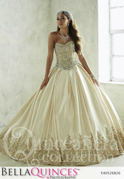 26826 gold quinceanera collection bellaquinces photography