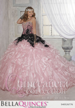 26776 blush black quinceanera collection bellaquinces photography