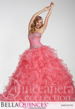 26759 coral quinceanera collection bellaquinces photography
