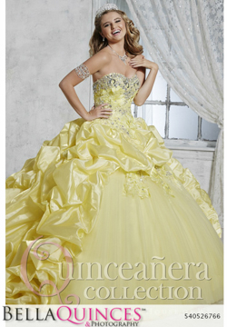 26766 yellow quinceanera collection bellaquinces photography