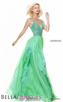 50801 prom glam green bella quinces photography
