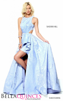 50896 prom glam blue bella quinces photography