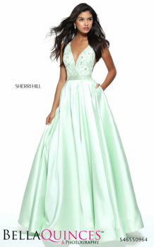 50964 prom glam mint bella quinces photography