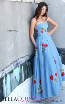51154 prom glam blue bella quinces photography