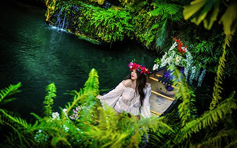 Quinces photography canoe in miami