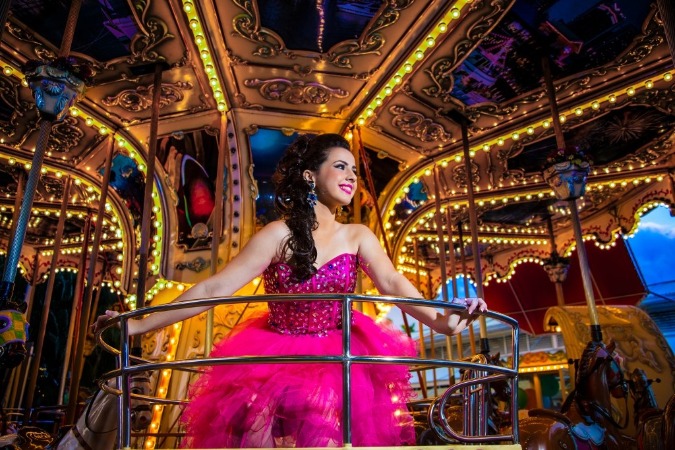 Quinceanera photography Carousel