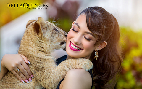 bella-quinces-villa-blanca-quinces-photo-with-tiger