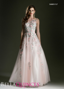 5157 prom dress blush bella quinces photography