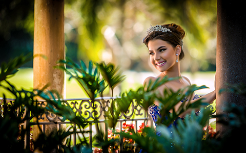 Bella Quinces Photography in Miami, Quinceanera photography